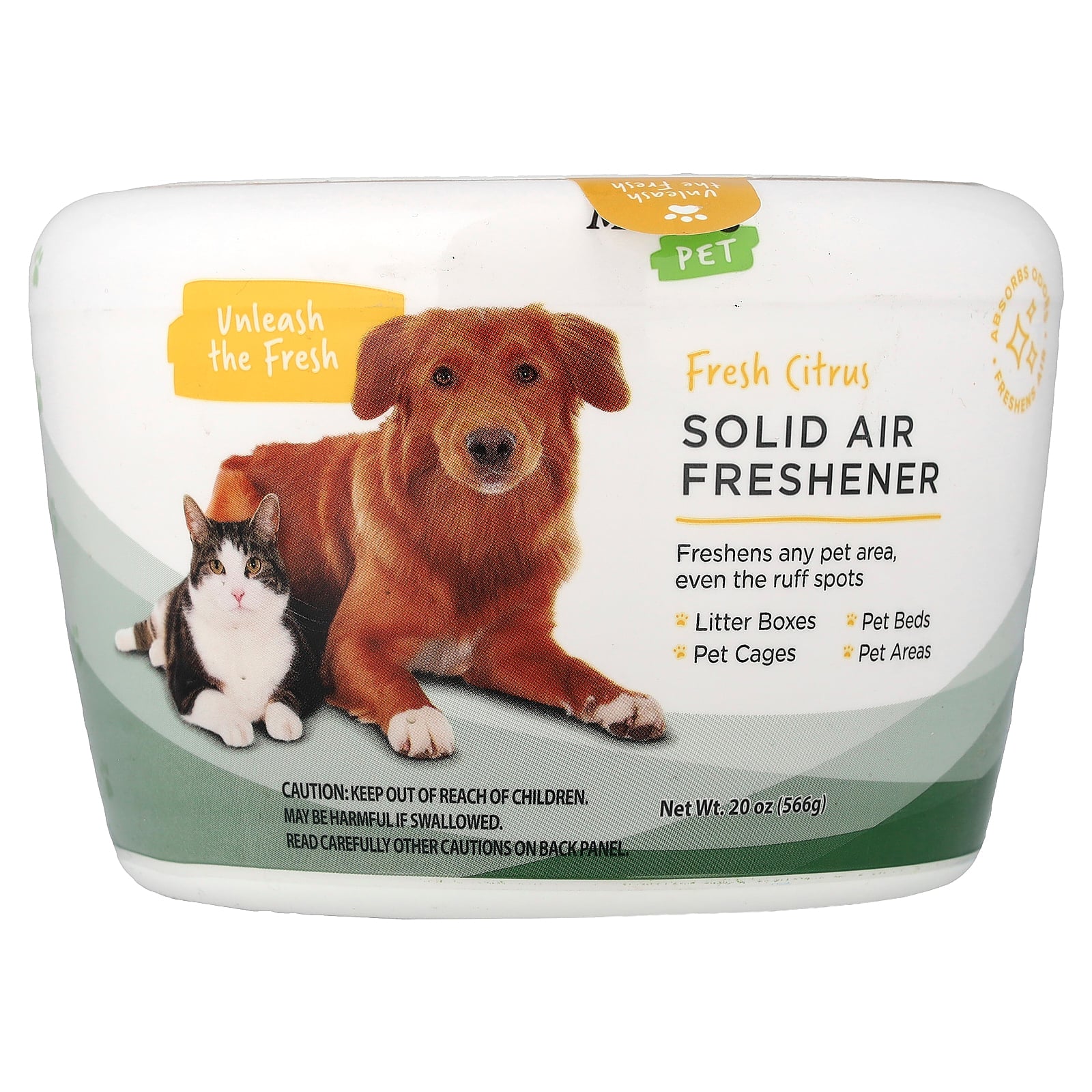 Citrus Magic, Pet Solid Air Freshener, Fresh Citrus, 20 oz (566 g)