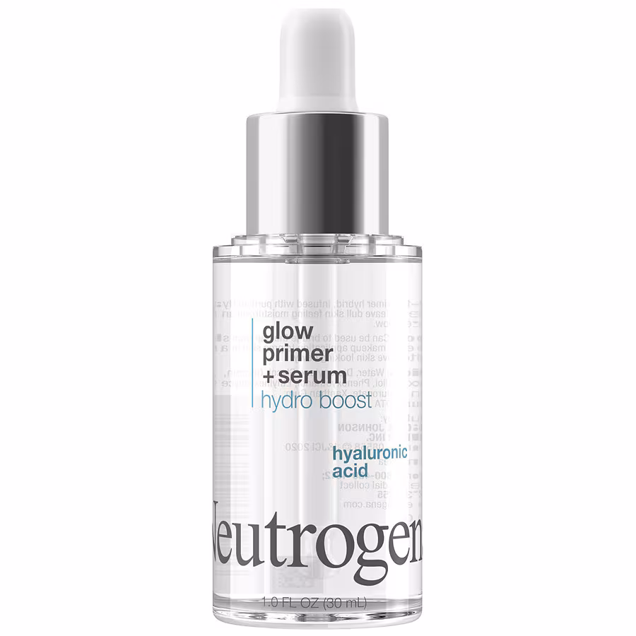 Neutrogena Hydro Boost Glow Primer & Serum, 1.0 fl oz