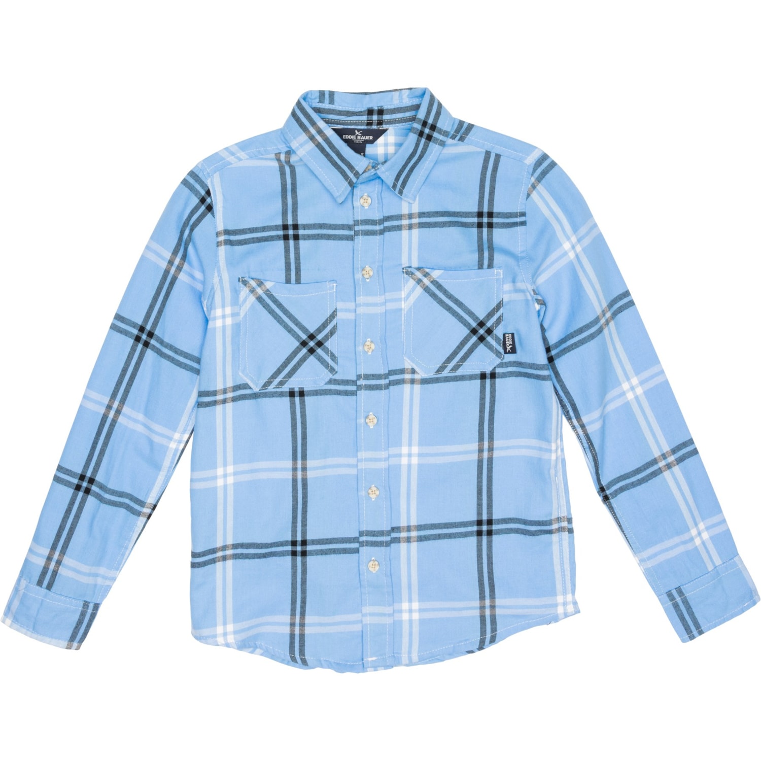 Eddie Bauer Big Boys Flannel Shirt - Long Sleeve