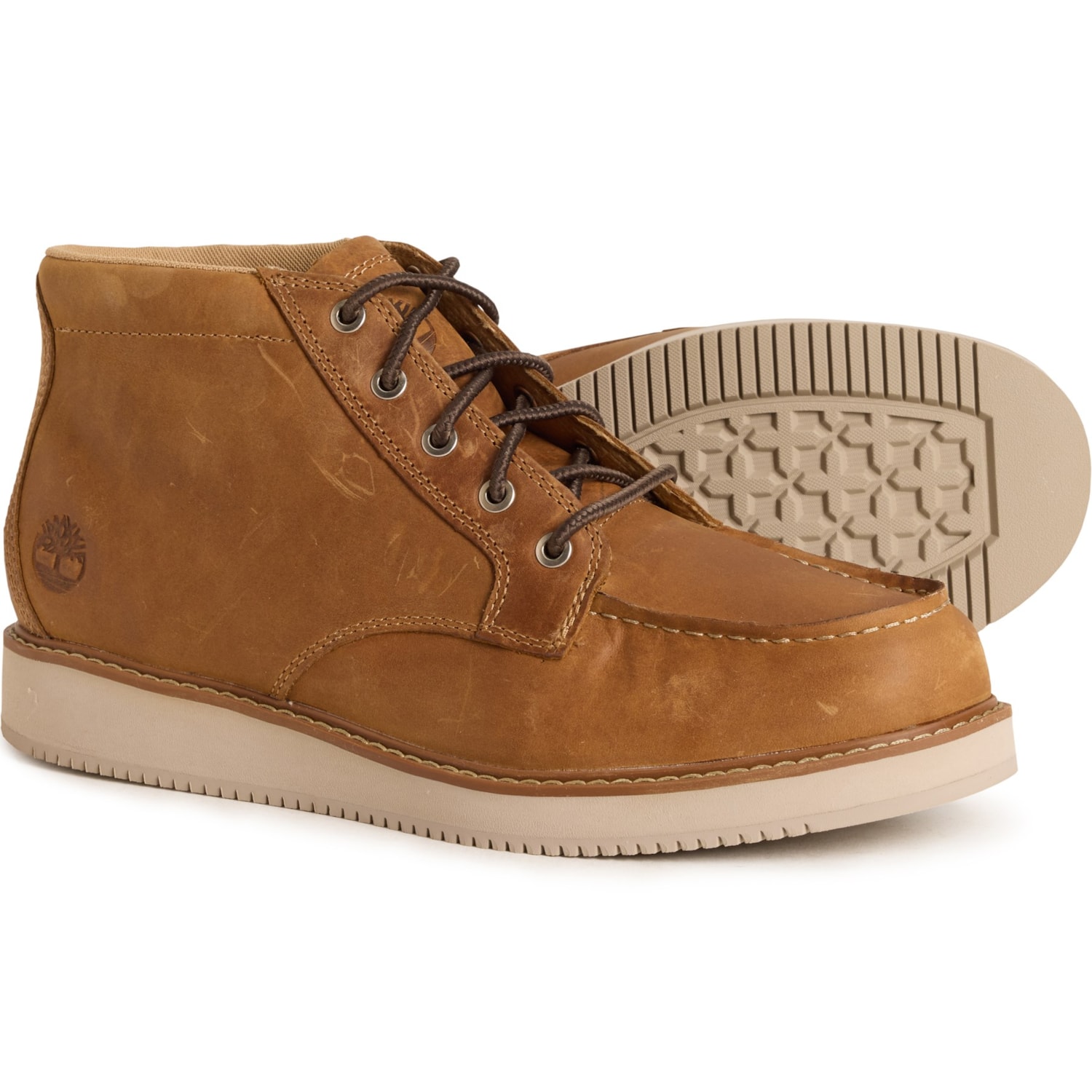 Timberland Britton Edge Essential Mid Chukka Boots - Leather (For Men)