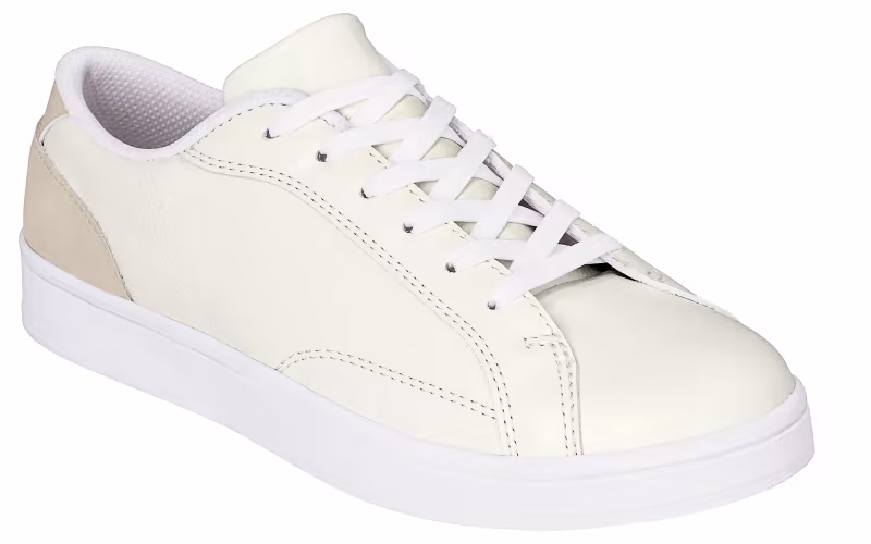 Natural Reflections Pacific Court Shoes - White/Taupe - 6M