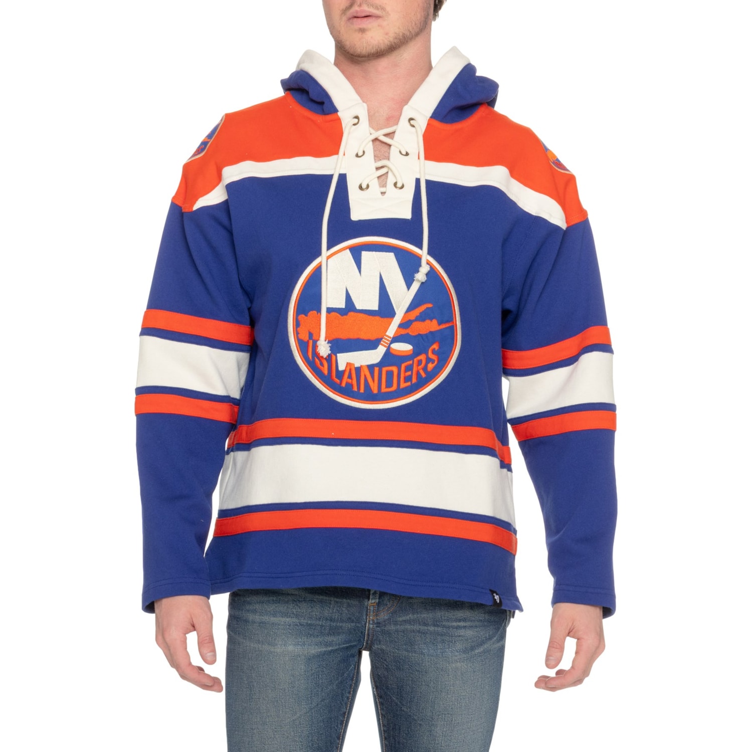 47Brand New York Islanders Superior Lacer Hoodie