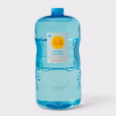 Bubble Solution 128 fl oz - Sun Squad™: Refill for Bubble Toys, Ages 3+