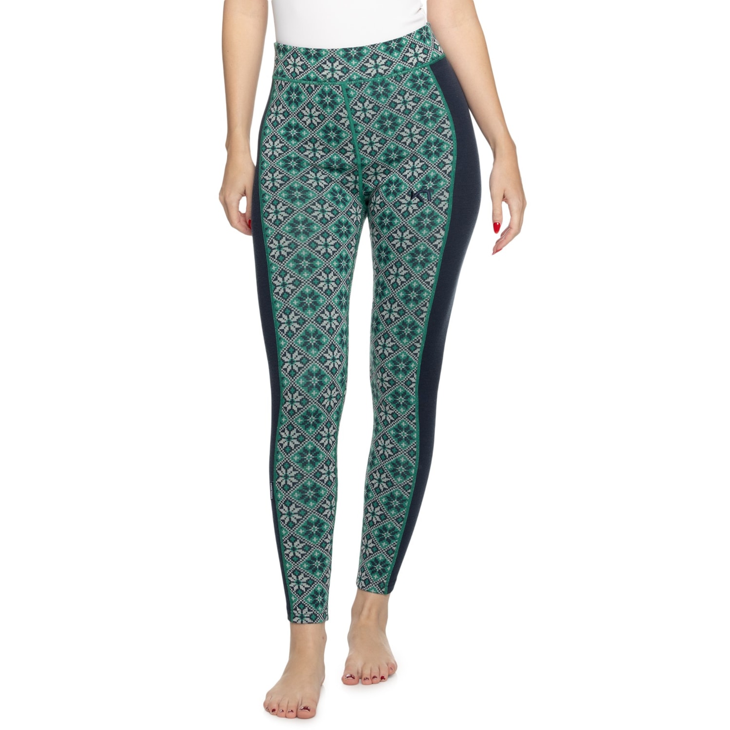 Kari Traa Rose High-Waist Base Layer Pants - Merino Wool