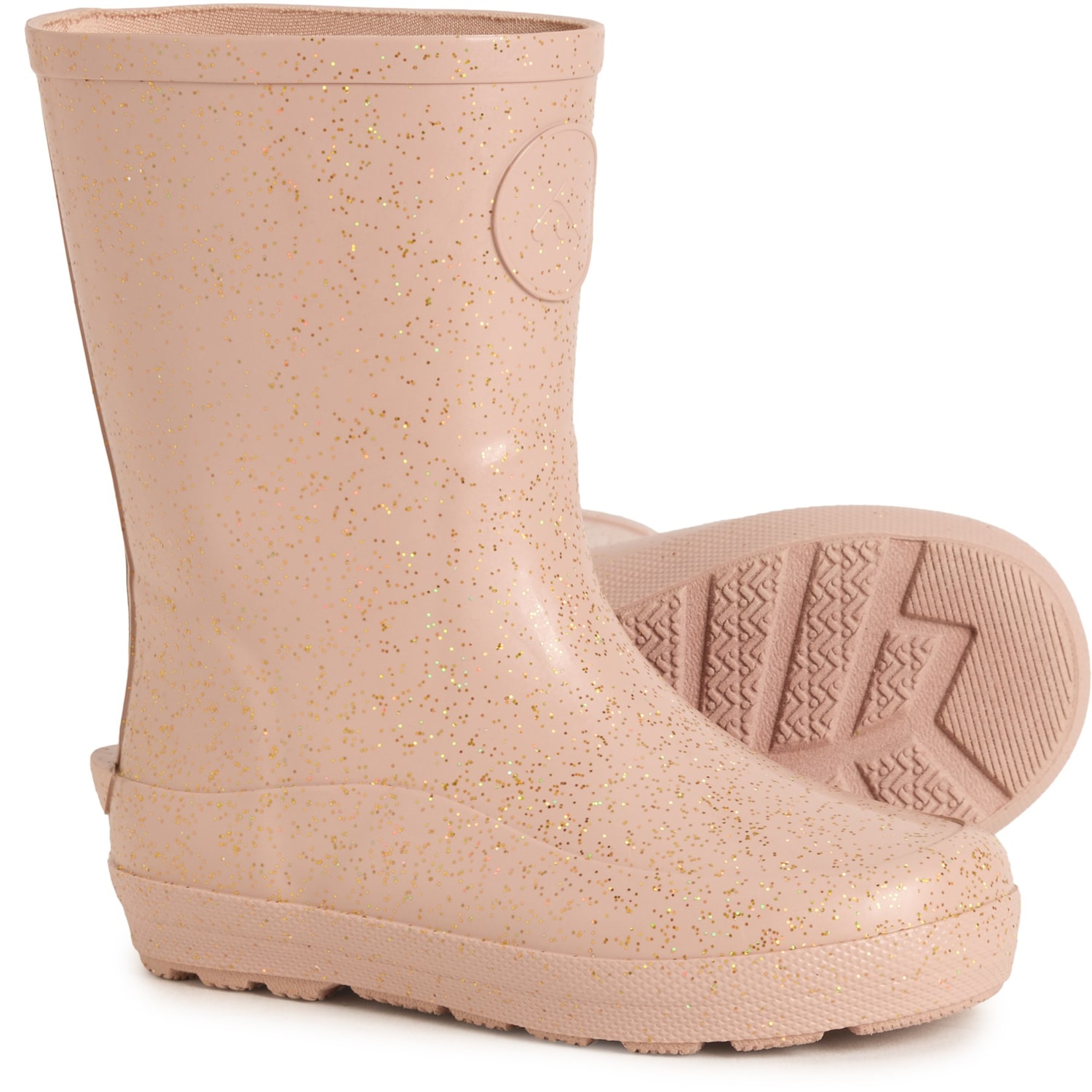 FitFlop Little Boys and Girls Wonderwelly Ergonomic Glitter Rain Boots - Waterproof