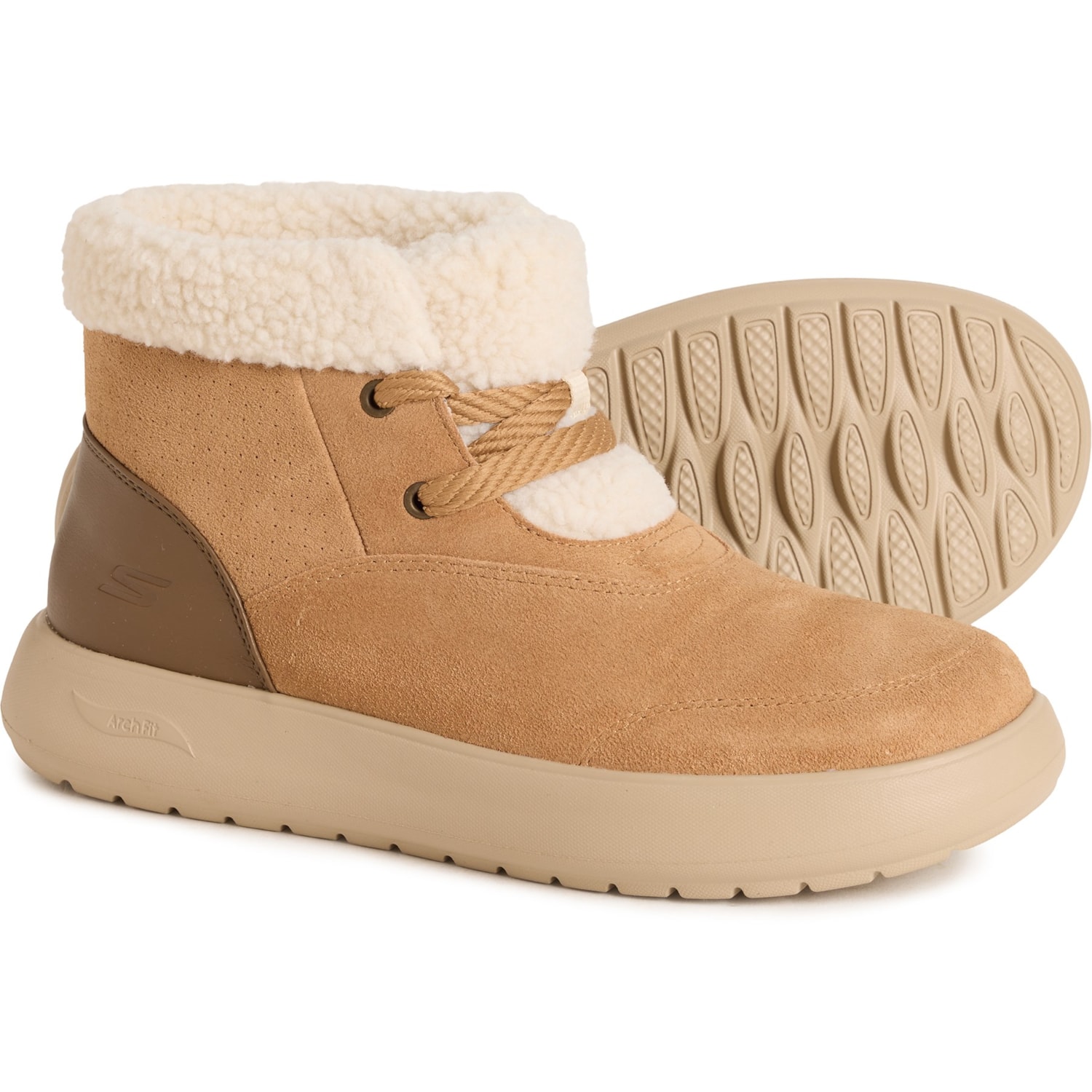 Skechers GO Walk Horizon Lana Boots - Suede, Relaxed Fit (For Women)