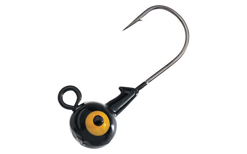 Bass Pro Shops Wide-Eye Jigs - 1/4 oz. - Black
