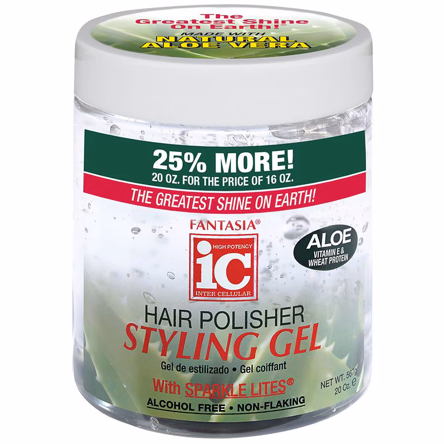Fantasia Hair Polisher Styling Gel Aloe, 20.0 oz