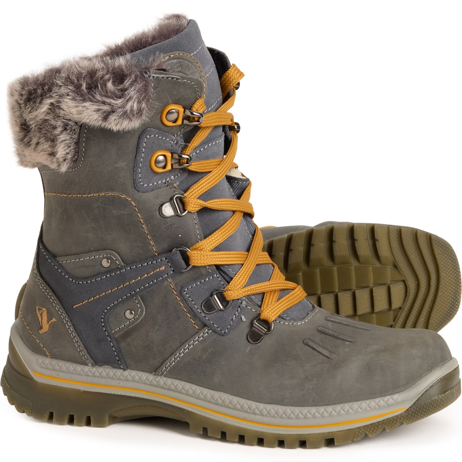 Santana Canada Made in Italy Milly Lace-Up Snow Boots (For Women)