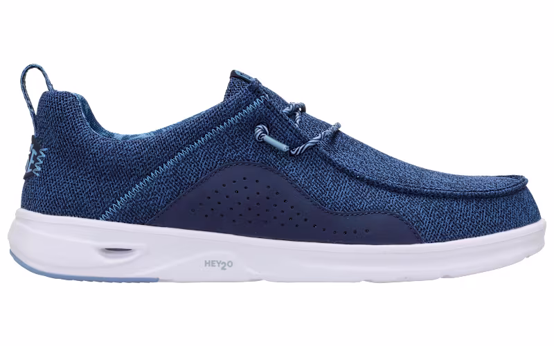 HEYDUDE Wally Hey2O Mesh Casual Shoes for Men - Navy - 10M