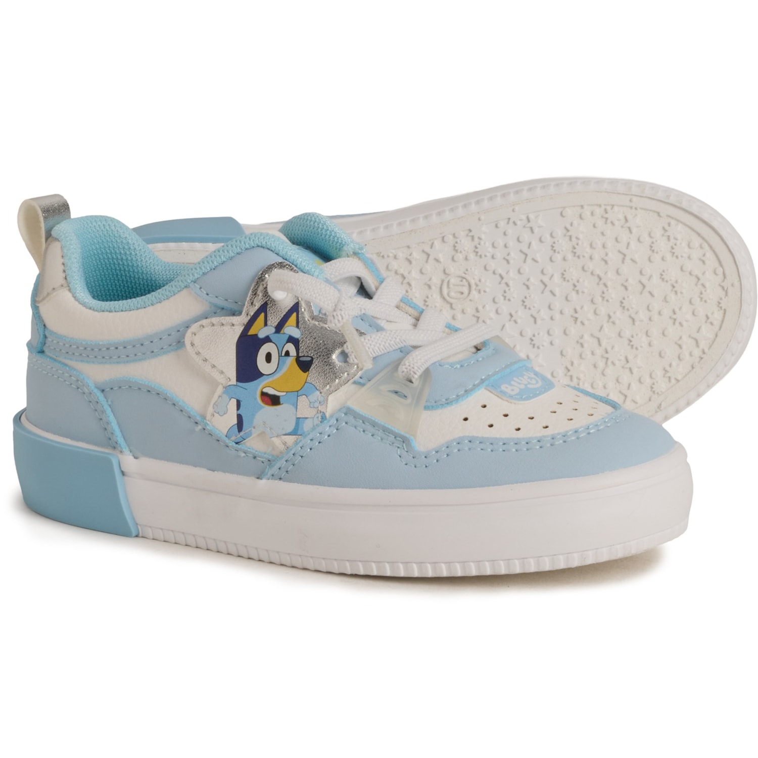 GROUND UP Toddler Boys and Girls Bluey Court Sneakers