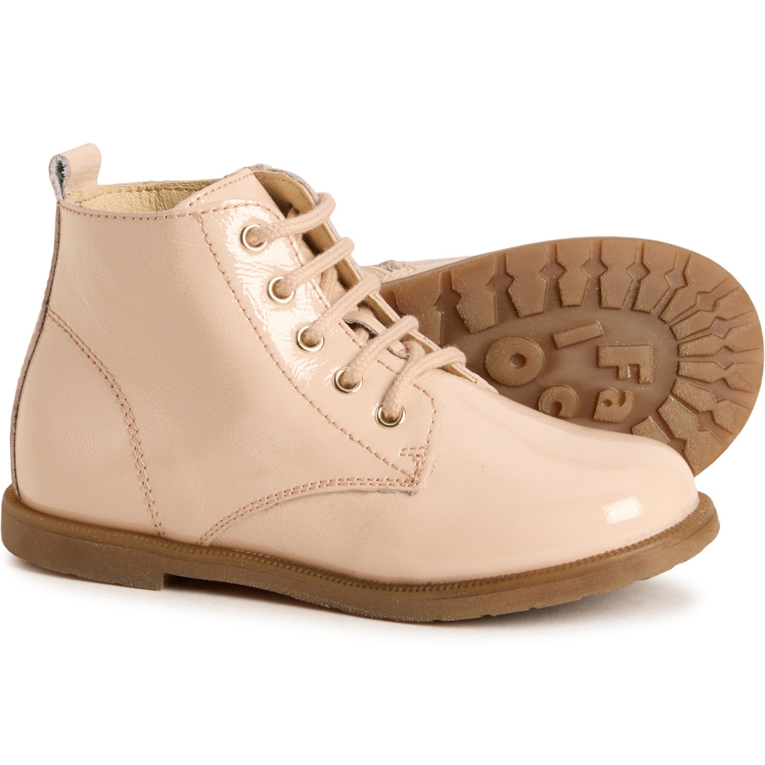 Falcotto Boys and Girls Robin New Naplak Boots - Patent Leather
