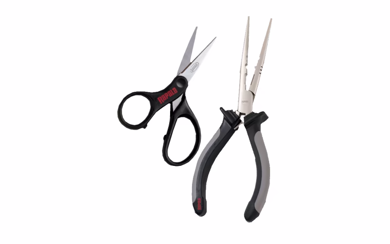 Rapala Pliers and Super Line Scissors Combo Pack