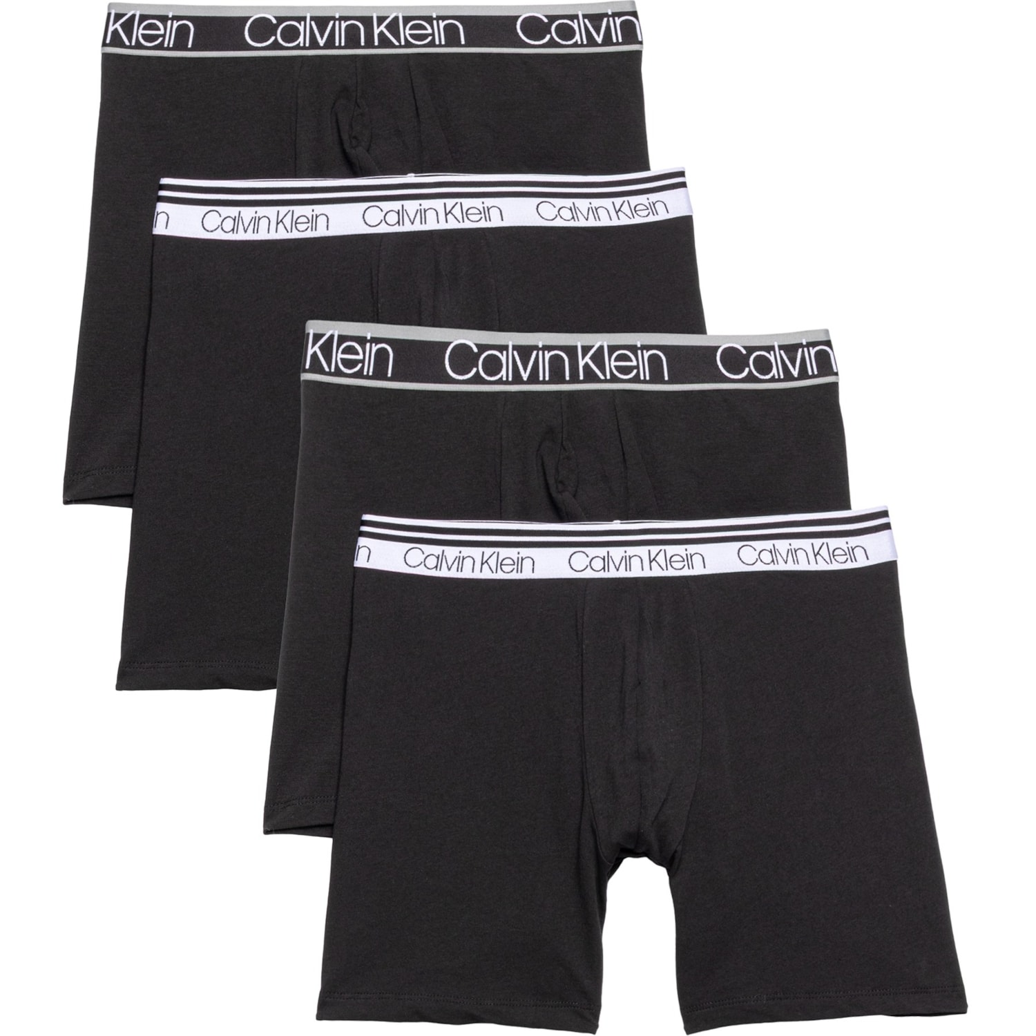 Calvin Klein Stretch Boxer Briefs - 4-Pack