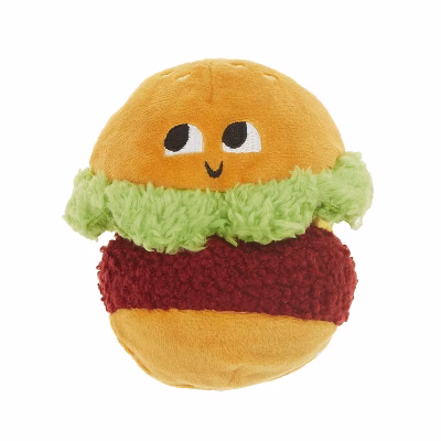 BARK Hambuger Patti Dog Toy