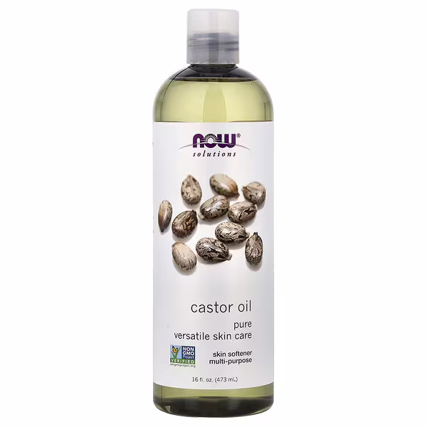 NOW Foods, Solutions, Castor Oil, 16 fl oz (473 ml)