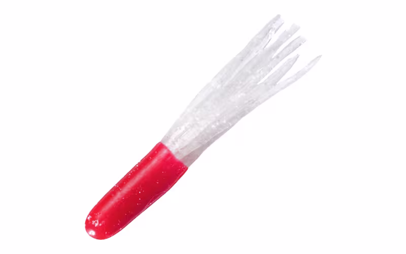 Bass Pro Shops Crappie Maxx 2'' Squirmin' Squirt - Red Pearl