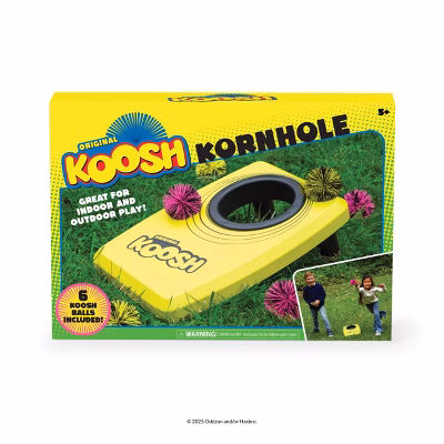 Koosh Kornhole Toy Sports Sets: 3 Years & Up, Plastic, Hasbro Licensed