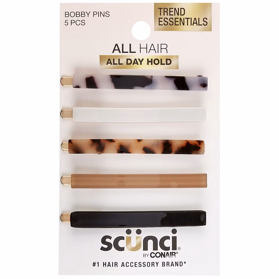 Scunci Acrylic Bobby Pins, 5.0 ea