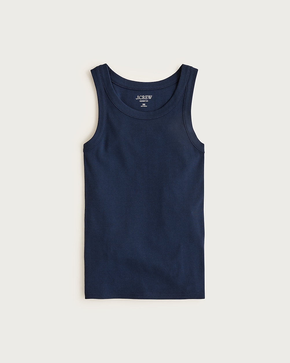New perfect-fit high-neck tank top