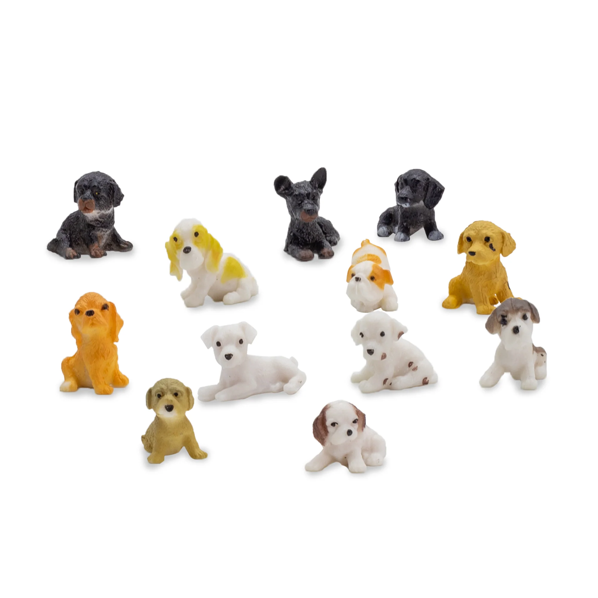 Mini 1" Dog Toy Figures