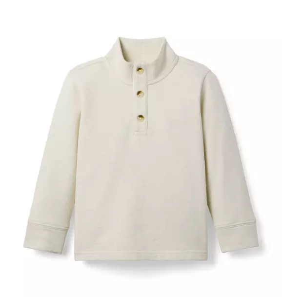 Herringbone Jacquard Sweatshirt