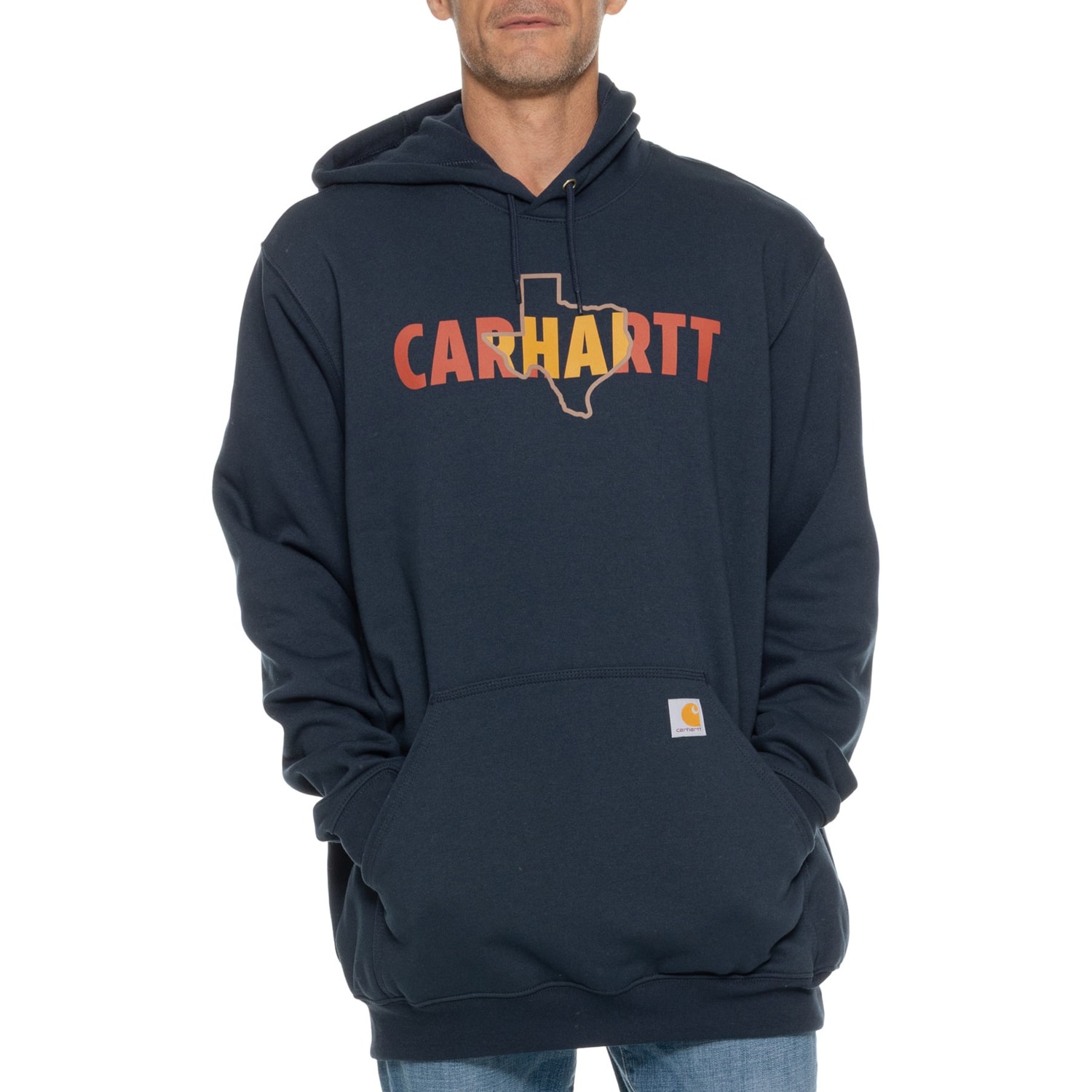 Carhartt 107056 Big and Tall Loose Fit Midweight Texas Graphic Sweatshirt