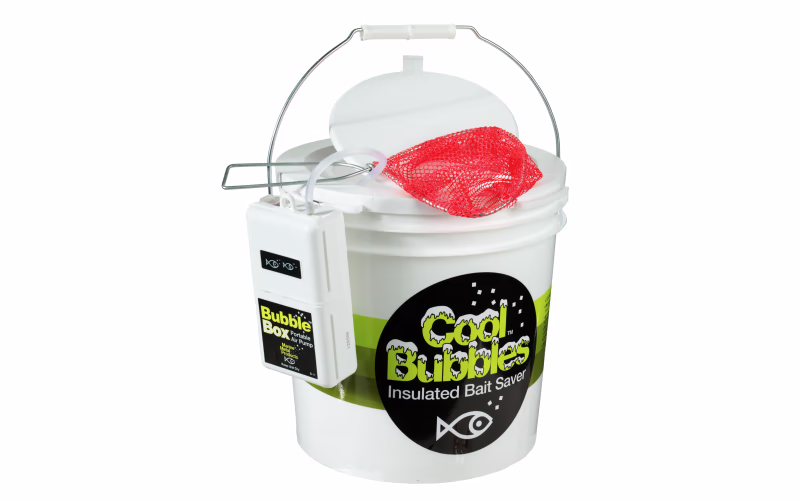 Marine Metal Products Cool Bubbles Livewell 7.3-Quart Bucket with Aerator