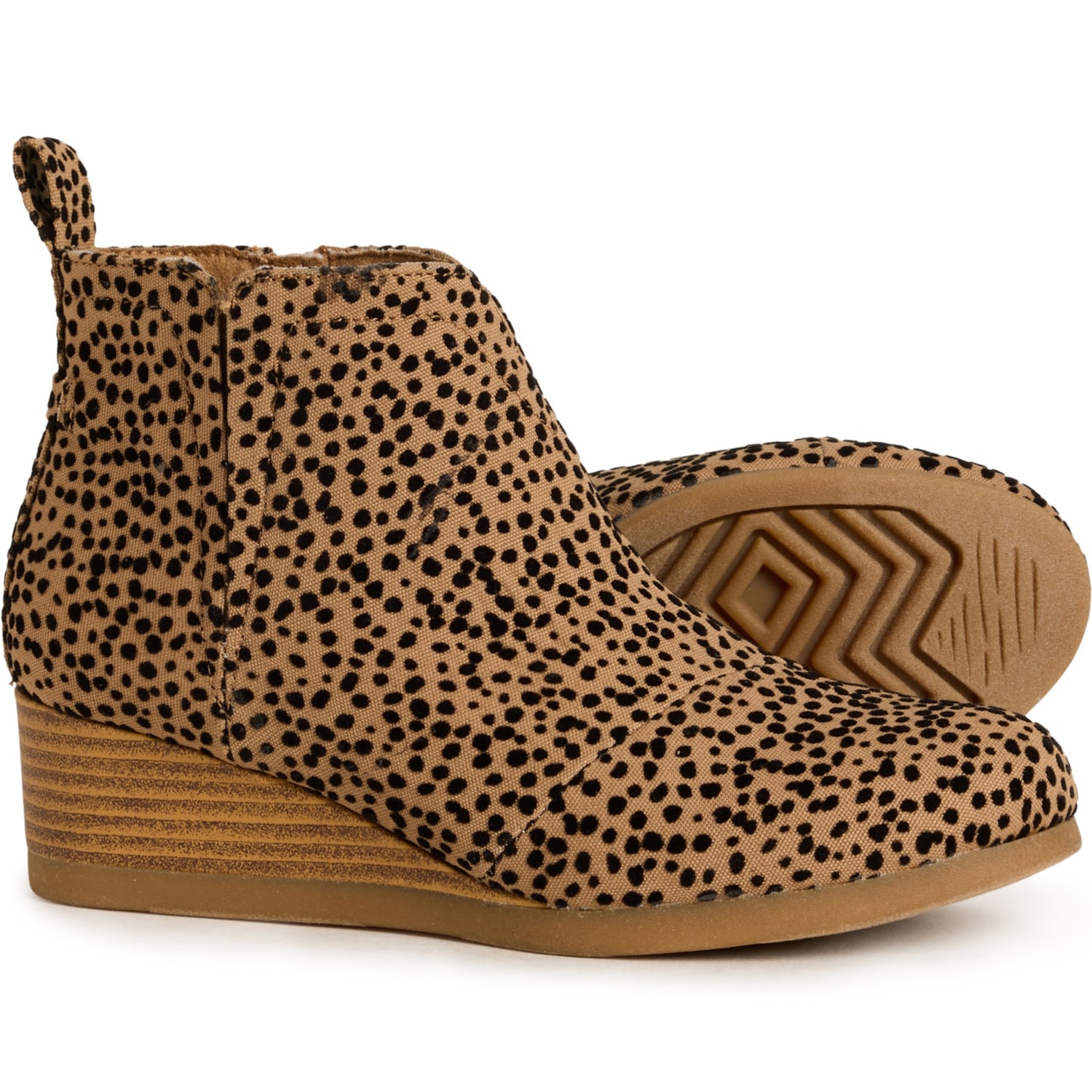 TOMS Girls Clare Wedge Boots