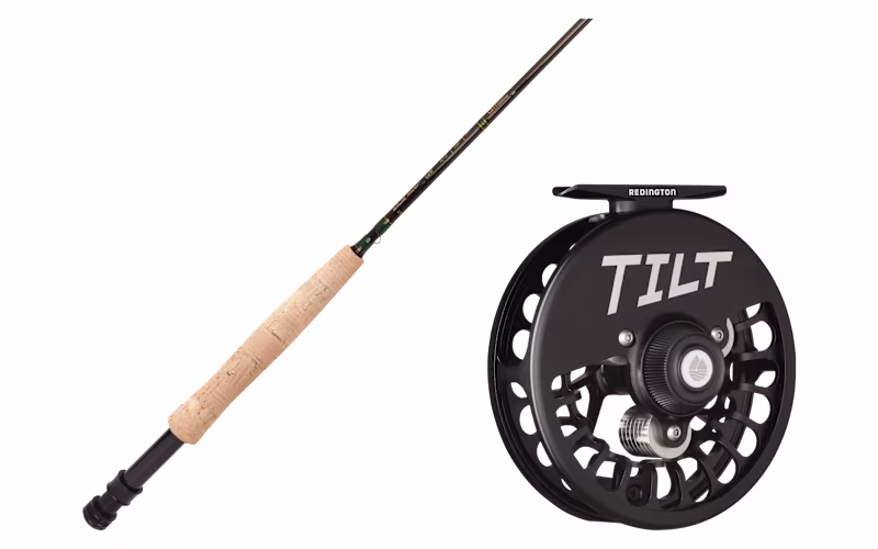 White River Fly Shop CZN Nymphing Fly Rod and Redington Tilt Euro Nymph Fly Reel Combo