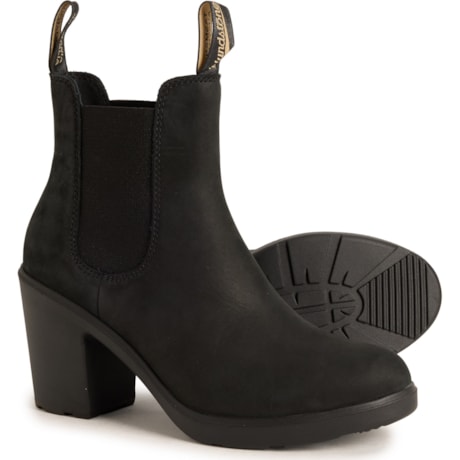 Blundstone 2460 Heeled Chelsea Boots - Nubuck, Factory 2nds (For Women)