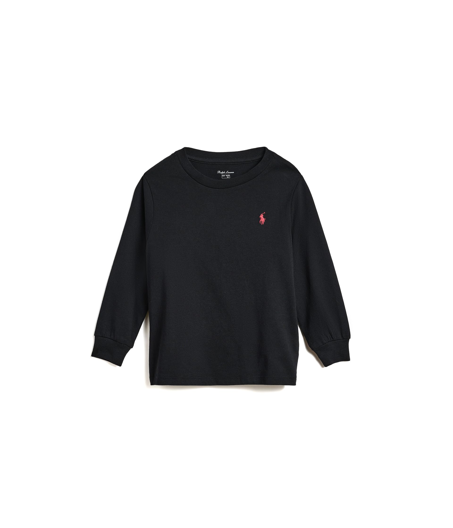 Polo Ralph Lauren Kids Cotton Jersey Long Sleeve Tee (Infant)