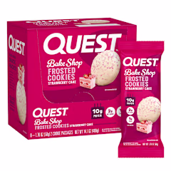 Quest Nutrition, Protein Bar, Birthday Cake, 12 Bars, 2.12 oz (60 g) Each