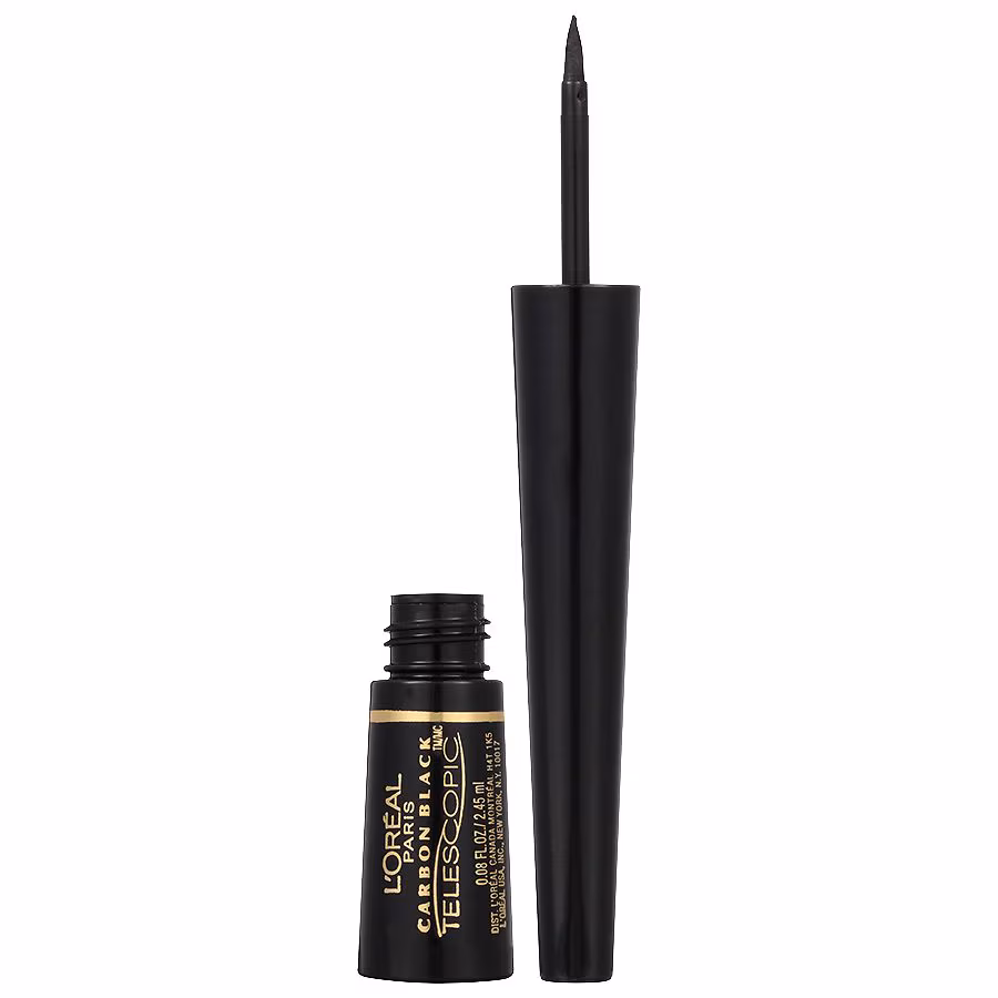 L'Oreal Paris Telescopic Precision Liquid Eyeliner, Carbon Black 835