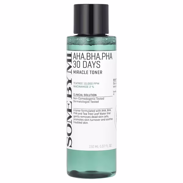 SOME BY MI, AHA. BHA. PHA 30 Days Miracle Toner, 5.07 fl oz (150 ml)