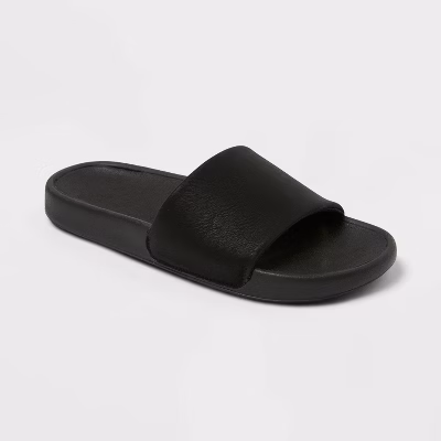 Women's Makenna Slip-on Slides - All In Motion™ Black 6