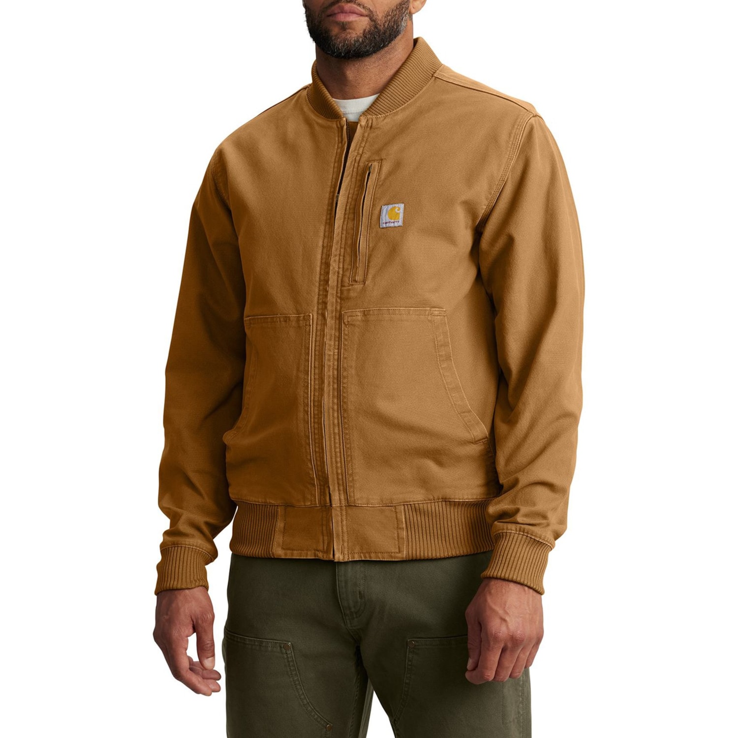 Carhartt 106781 Rugged Flex® Duck Relaxed Fit Bomber Jacket