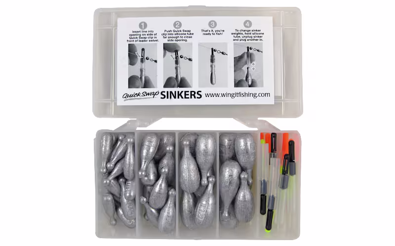 Wing It Quick Swap 50-piece Sinker Kit