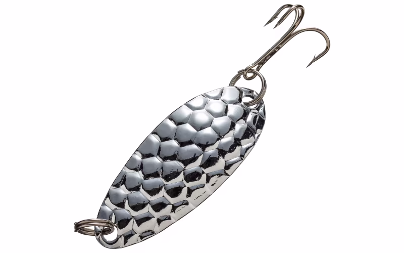 Bass Pro Shops Fisherman Series Game Fish Hammered Spoon - 1/6 oz. - Nickel