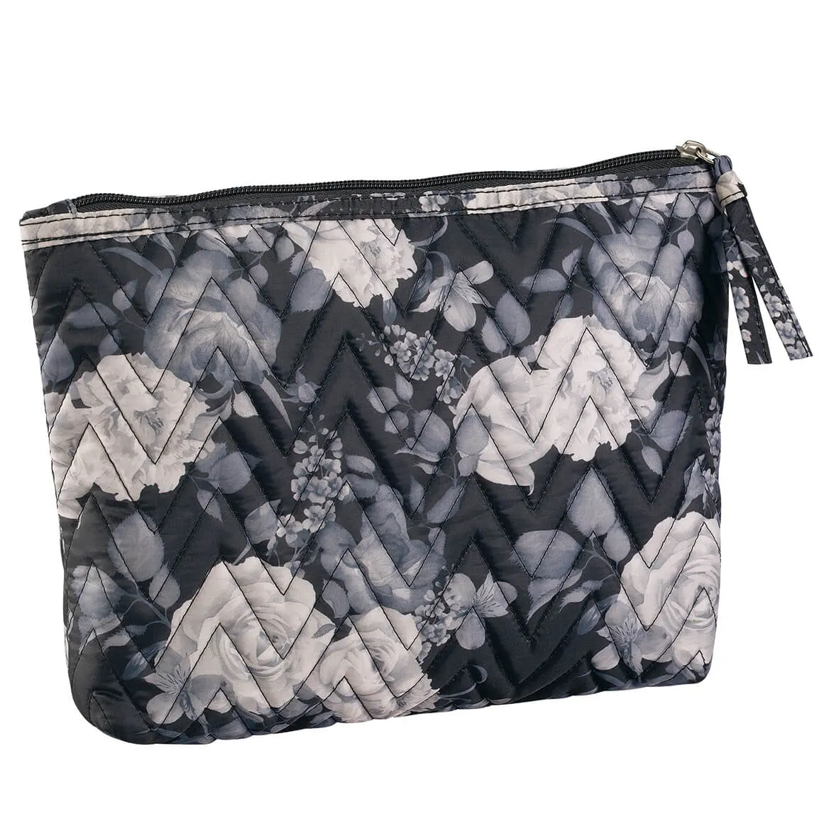 JaxsonCade™ White Rose Cosmetic Bag