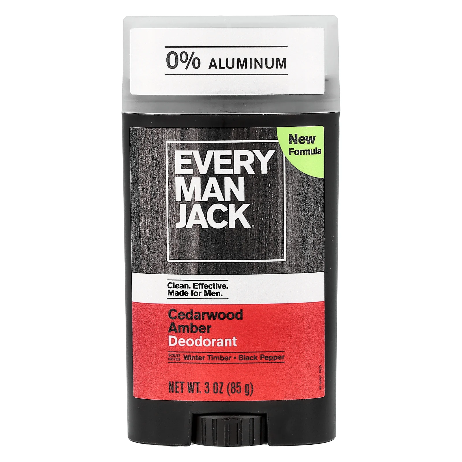 Every Man Jack, Deodorant, Cedarwood Amber, 3 oz (85 g)