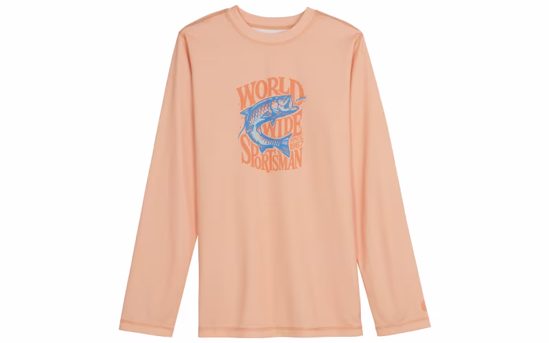 World Wide Sportsman 3D Cool Long-Sleeve Sun Shirt for Kids