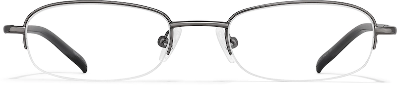 Gray Oval Glasses #452012