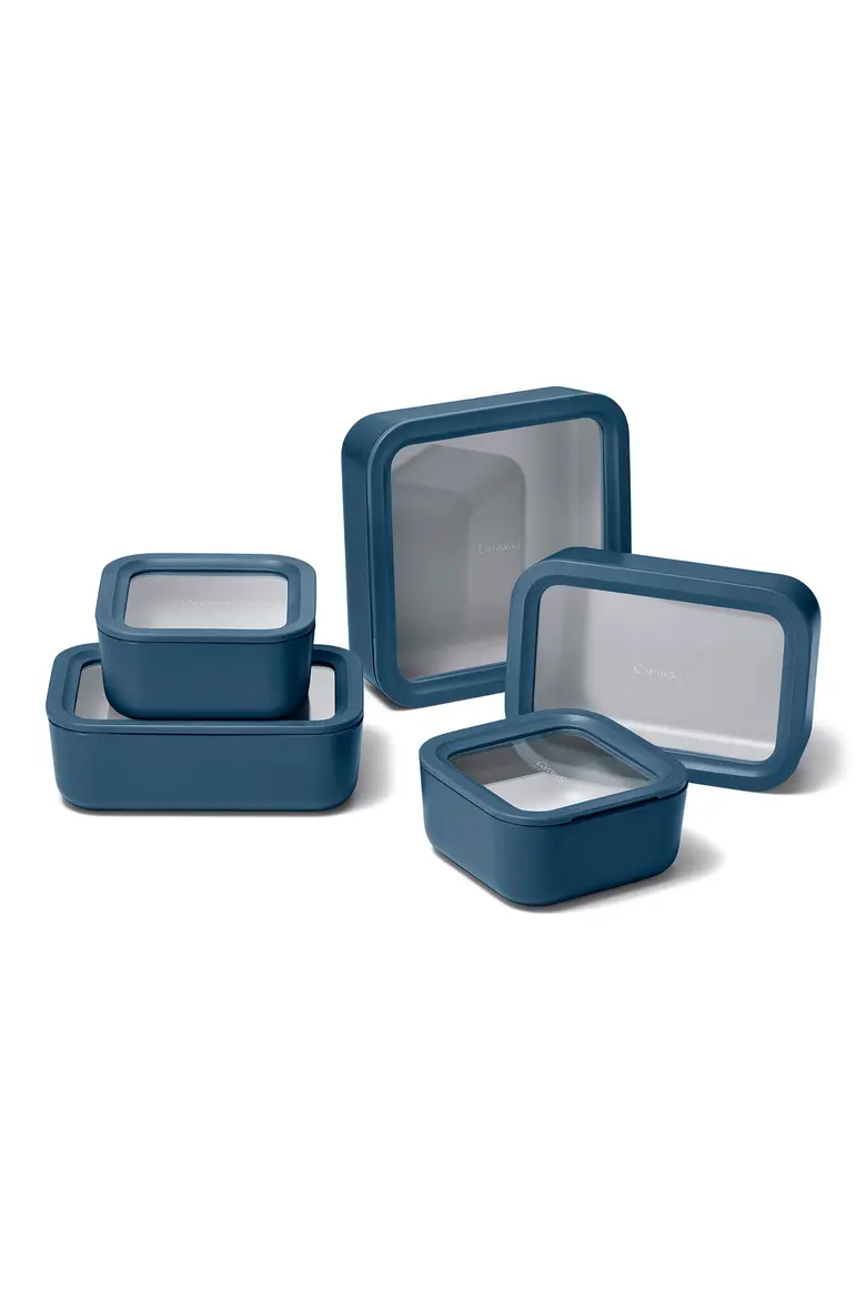 CARAWAY 13-Piece Food Storage Glass Container Set