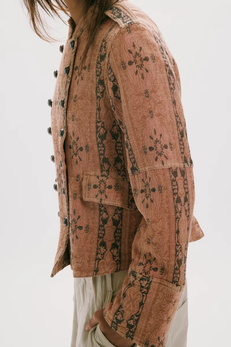 Lotty Jacquard Band Jacket