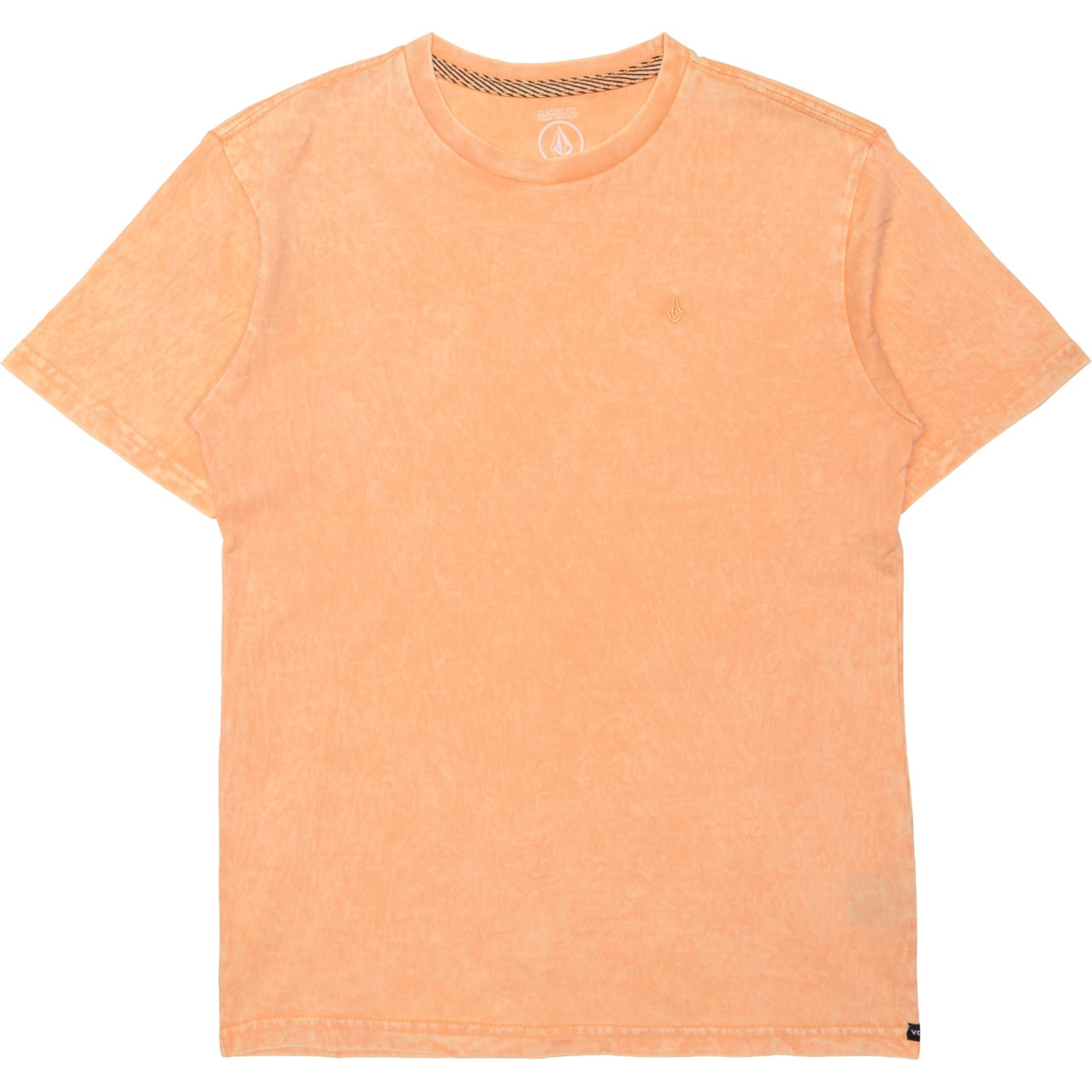 Volcom Big Boys Solid Stone Embroidered T-Shirt - Short Sleeve