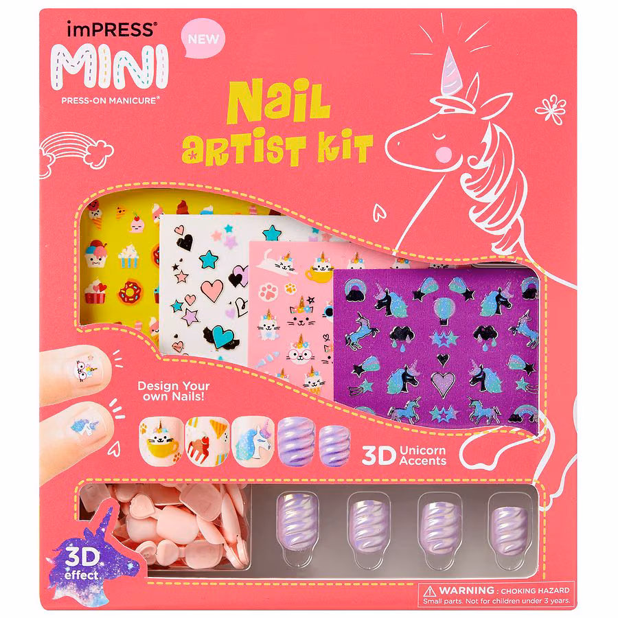 Kiss Impress Kids Nail Artist Kit Kids, 1.0 set