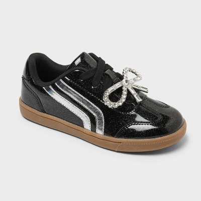 Kids' Boston Embellished Sneakers - Cat & Jack™ Jet Black