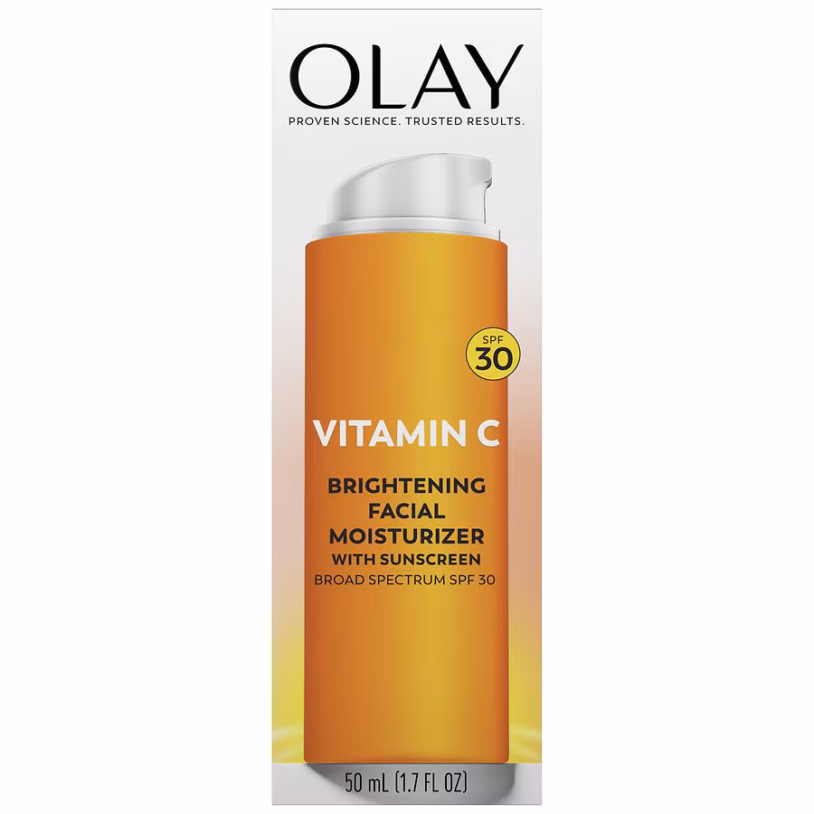Olay Regenerist Vitamin C + Peptide 24 Face Moisturizer, SPF 30 Citrus, 1.7 fl oz