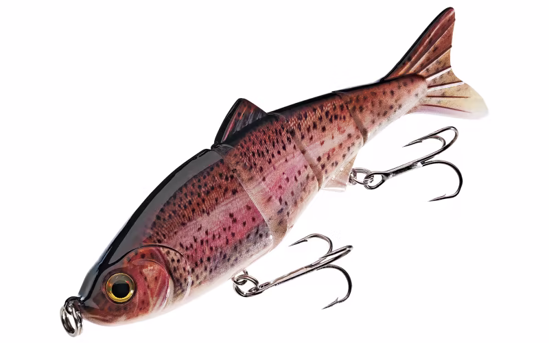 Bass Pro Shops XPS RealImage HDS Swimbait - 4-3/4" -Rainbow Trout